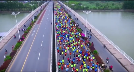 体育强省·每周一景丨扬州:凤凰岛古运河生态跑步线路